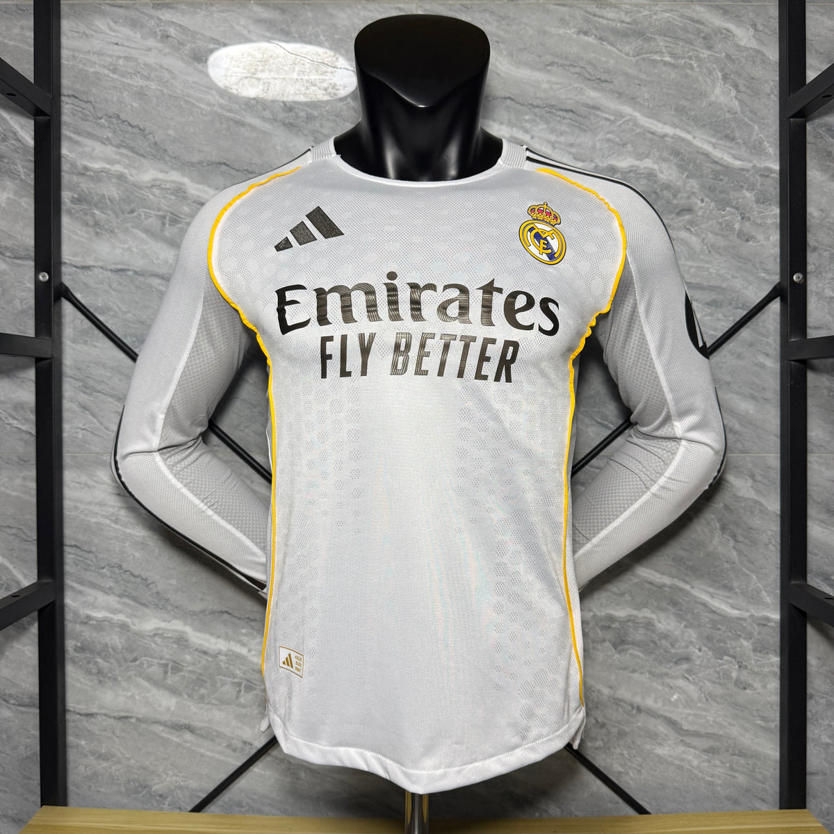 Real Madrid 25/26 Local Vers. Jugador | Manga Larga