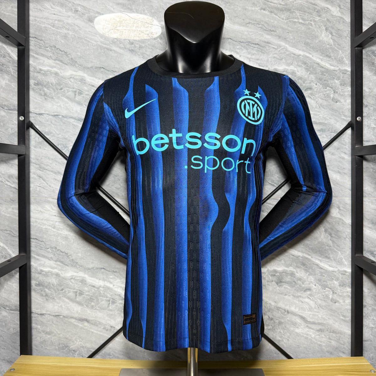 Inter de Milán 25/26 Local Vers. Jugador | Manga Larga