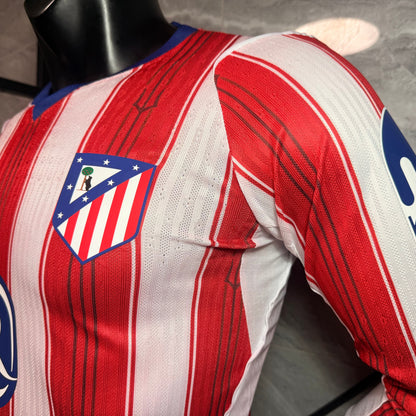 Atlético de Madrid 26/27 Local Vers. Jugador | Manga Larga
