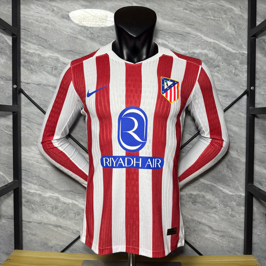 Atlético de Madrid 25/26 Local Vers. Jugador | Manga Larga