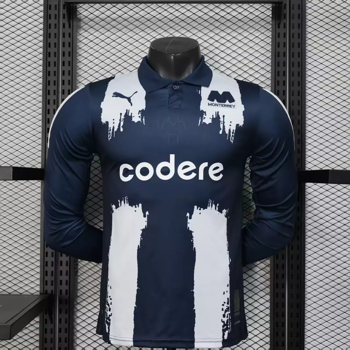 Rayados 25/26 Local Vers. Jugador | Edición 80 Años | Manga Larga